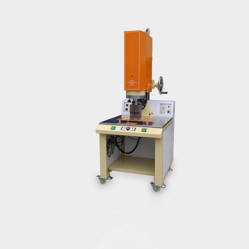 Semi-automatic mask embossing and edging machine